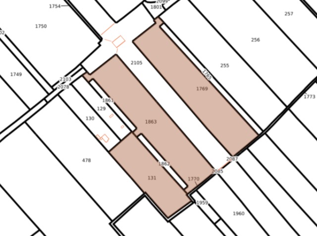 Percelen grond 05.11.45 ha samen