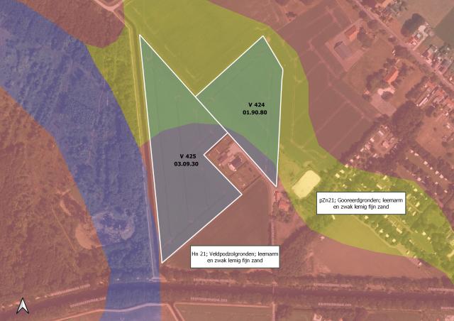 Landbouwgrond te Bourtange